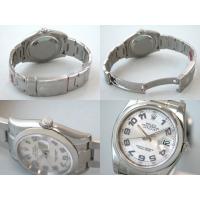 ロレックススーパーコピー ROLEX パーペチュアル デイトジャスト メンズ 116200 デコレーションシルバーブルーアラビア
