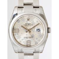 ロレックススーパーコピー ROLEX パーペチュアル デイトジャスト メンズ 116200 シルバーフラワー