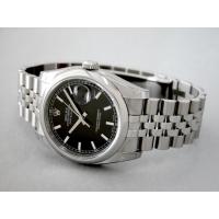 ロレックススーパーコピー ROLEX パーペチュアル デイトジャスト メンズ 116200 ジュビリーブレス ブラックバー