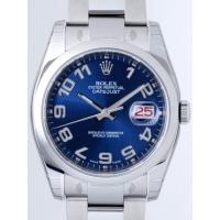 ロレックススーパーコピー ROLEX パーペチュアル デイトジャスト メンズ 116200 ブルーコンセントリックアラビア