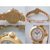 カルティエスーパーコピー Cartier ミスパシャ WJ124015 27mm YG 8Pダイヤ シルバー レディース