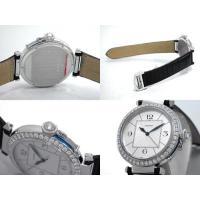 カルティエスーパーコピー Cartier パシャ WJ120251 42mm WG ダイヤベゼル シルバー メンズ