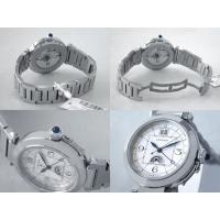 カルティエスーパーコピー Cartier パシャ XL GMT W31093M7 42mm シルバー 自動巻 メンズ