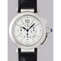 カルティエスーパーコピー Cartier パシャ 42mm クロノグラフ W3108555 ＳＳ 皮 ホワイト
