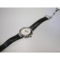 カルティエスーパーコピー Cartier パシャ 42mm クロノグラフ W3108555 ＳＳ 皮 ホワイト
