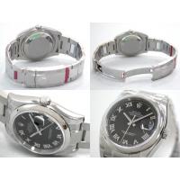 ロレックススーパーコピー ROLEX パーペチュアル デイトジャスト メンズ 116200 ブラックローマ