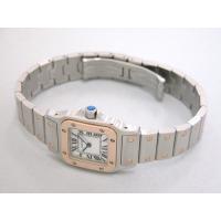 カルティエスーパーコピー Cartier サントスガルベ SG SM Q W20103C4 ピンクシェル レディース