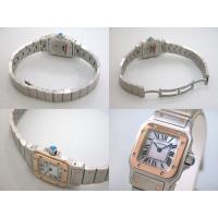 カルティエスーパーコピー Cartier サントスガルベ SG SM Q W20103C4 ピンクシェル レディース