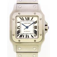カルティエスーパーコピー Cartier サントスガルベ SS XL AUTO W20098D6 ホワイト 自動巻