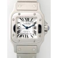 カルティエスーパーコピー Cartier サントスガルベ SS SM AUTO W20054D6 ホワイト 自動巻