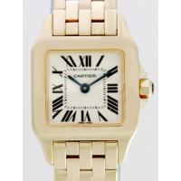 カルティエスーパーコピー Cartier サントスドゥモワゼル W25063X9 ホワイト クォーツ レディース