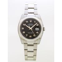 ロレックススーパーコピー ROLEX パーペチュアル デイトジャスト メンズ 116200 ブラックアラビア