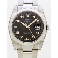 ロレックススーパーコピー ROLEX パーペチュアル デイトジャスト メンズ 116200 ブラックアラビア