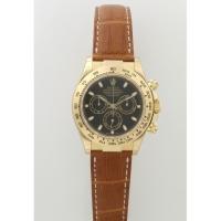 ロレックスコピー ROLEX デイトナ 116518 茶皮 ブラック