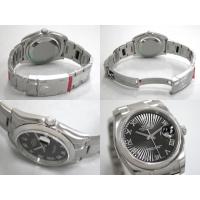 ロレックススーパーコピー ROLEX パーペチュアル デイトジャスト メンズ 116200 ブラックサンビームローマ