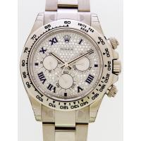 ロレックスコピー ROLEX デイトナ 116509ER 全面ダイヤブルーローマ