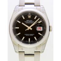 ロレックススーパーコピー ROLEX パーペチュアル デイトジャスト メンズ 116200 ブラックバー