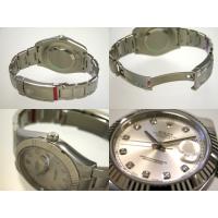 ロレックススーパーコピー ROLEX パーペチュアル デイトジャストII メンズ 116334G オイスターブレス シルバー