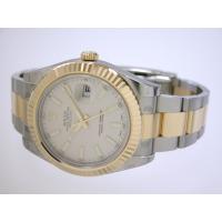 ロレックススーパーコピー ROLEX パーペチュアル デイトジャストII メンズ 116333 オイスターブレス アイボリーバー