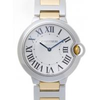 カルティエスーパーコピー Cartier バロンブルー W690083 SG MM シルバー ボーイズ