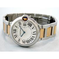 カルティエスーパーコピー Cartier バロンブルー W690083 SG MM シルバー ボーイズ