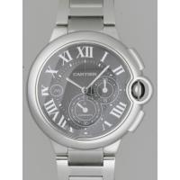 カルティエスーパーコピー Cartier バロンブルー クロノグラフ W6920025 SS XL ブラック