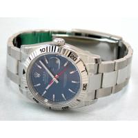ロレックススーパーコピー ROLEX パーペチュアル デイトジャスト メンズ 116264 ターノグラフ オイスターブレス ブルー