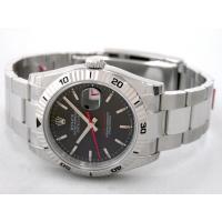 ロレックススーパーコピー ROLEX パーペチュアル デイトジャスト メンズ 116264 ターノグラフ オイスターブレス ブラック