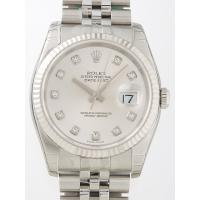 ロレックススーパーコピー ROLEX パーペチュアル デイトジャスト メンズ 116234G ジュビリーブレス シルバー