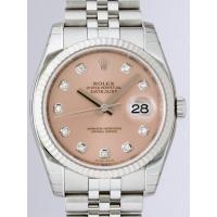ロレックススーパーコピー ROLEX パーペチュアル デイトジャスト メンズ 116234G ジュビリーブレス ピンク