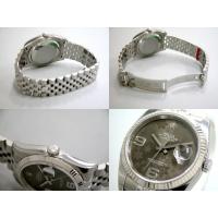 ロレックススーパーコピー ROLEX パーペチュアル デイトジャスト メンズ 116234 ジュビリーブレス ブラウンフラワー