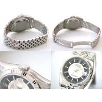 ロレックススーパーコピー ROLEX パーペチュアル デイトジャスト メンズ 116234 ジュビリーブレス ブラック／シルバー
