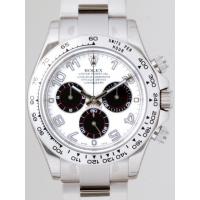 ロレックススーパーコピー ROLEX デイトナ 116509 ホワイトアラビア黒目 自動巻