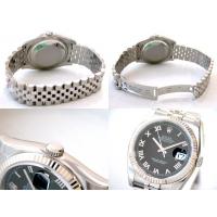 ロレックススーパーコピー ROLEX パーペチュアル デイトジャスト メンズ 116234 ジュビリーブレス ブラックローマ
