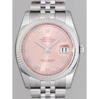 ロレックススーパーコピー ROLEX パーペチュアル デイトジャスト メンズ 116234 ジュビリーブレス ピンクローマ