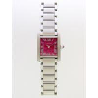 カルティエスーパーコピー タンクフランセーズ W51030Q3 SS SM 2006年クリスマス限定 ラズベリー