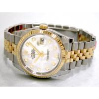 ロレックススーパーコピー ROLEX パーペチュアル デイトジャスト メンズ 116233NG ジュビリーブレス ホワイトシェル
