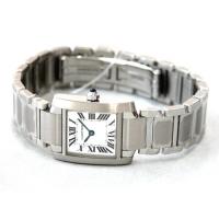 カルティエスーパーコピー Cartier タンクフランセーズ W51008Q3 SS SM ホワイト レディース