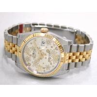 ロレックススーパーコピー ROLEX パーペチュアル デイトジャスト メンズ 116233 ジュビリーブレス シルバーフラワー