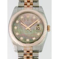 ロレックススーパーコピー ROLEX パーペチュアル デイトジャスト メンズ 116231NG ジュビリーブレス ブラックシェル