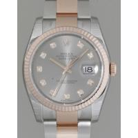ロレックススーパーコピー ROLEX パーペチュアル デイトジャスト メンズ 116231G オイスターブレス グレー
