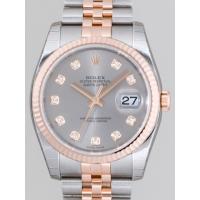 ロレックススーパーコピー ROLEX パーペチュアル デイトジャスト メンズ 116231G ジュビリーブレス グレー