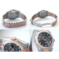 ロレックススーパーコピー ROLEX パーペチュアル デイトジャスト メンズ 116231 ジュビリーブレス ブラックコンセントリックアラビア