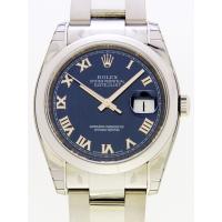 ロレックススーパーコピー ROLEX パーペチュアル デイトジャスト メンズ 116200 ブルーローマ