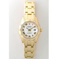 ロレックススーパーコピー ROLEX パーペチュアル デイトジャスト レディース 80318 ホワイトビックローマ