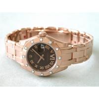 ロレックススーパーコピー ROLEX パーペチュアル デイトジャスト レディース 80315 ブラウンローマ（VIダイヤ）