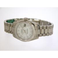 ロレックススーパーコピー ROLEX パーペチュアル デイトジャスト レディース 179179NG ホワイトシェル