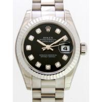 ロレックススーパーコピー ROLEX パーペチュアル デイトジャスト レディース 179179G ブラック