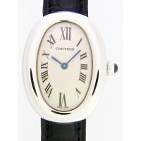 カルティエスーパーコピー Cartier ベニュワール W1516856 黒皮 ホワイト レディース