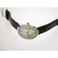 カルティエスーパーコピー Cartier ベニュワール W1516856 黒皮 ホワイト レディース